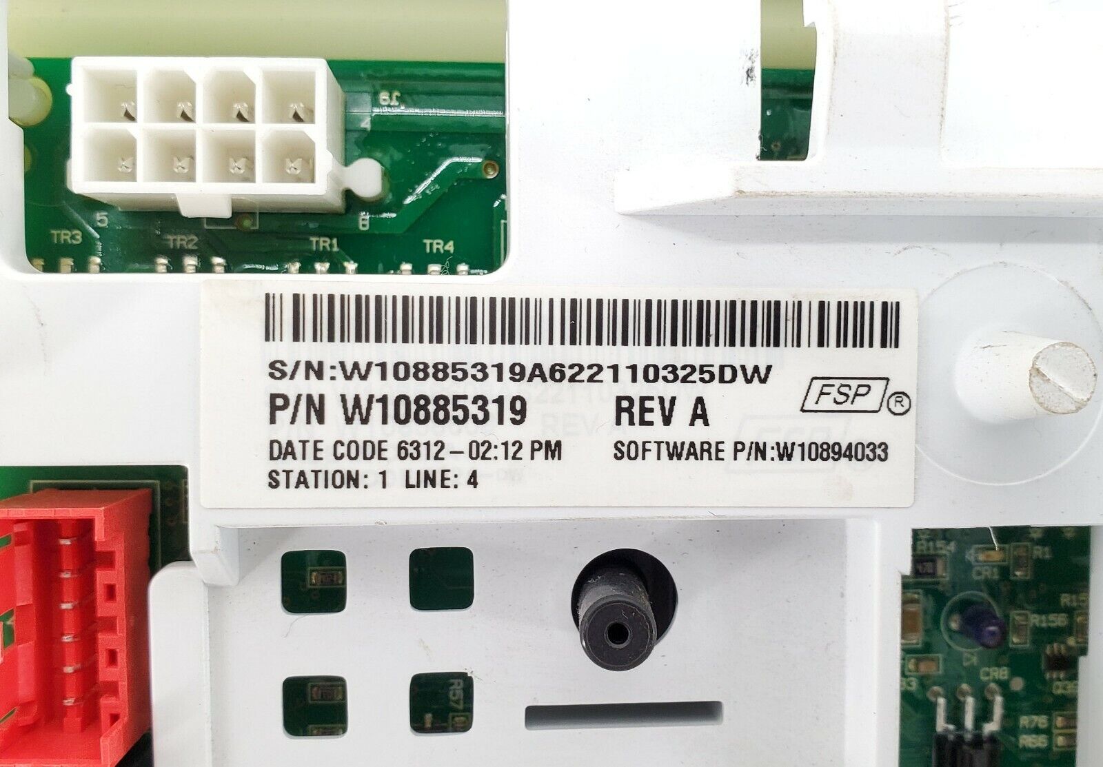 Kenmore Washer Control Board W10885319