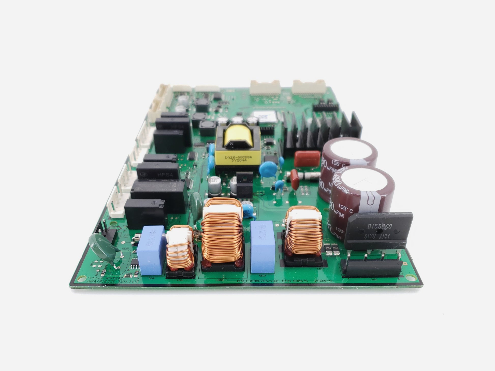Samsung Refrigerator Control Board DA92-01199B