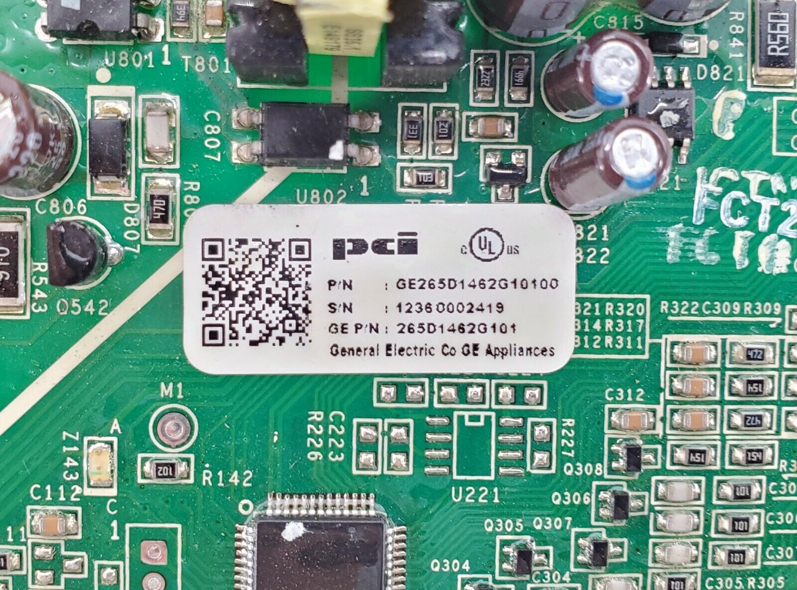 OEM  GE Dishwasher Control 265D1462G101