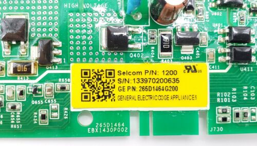 GE Dishwasher Control  265D1464G200