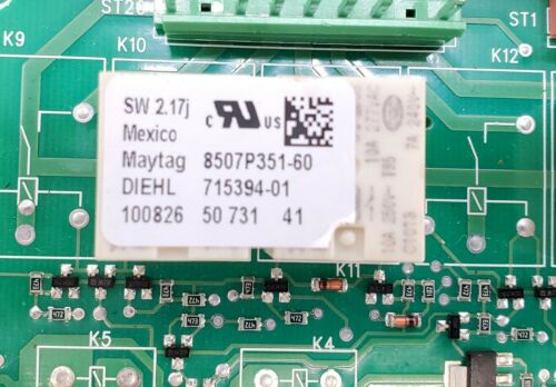 Whirlpool Range Control  Board 8507P351-60
