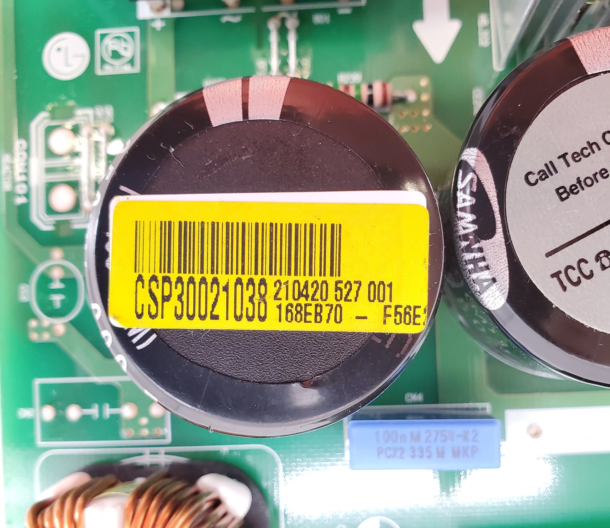 LG Refrigerator Control  CSP30021038