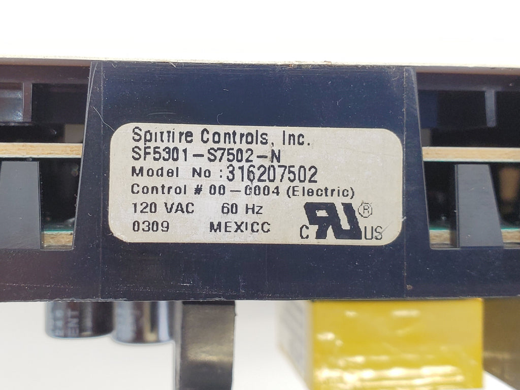 OEM  Frigidaire Range Control Board 316207502