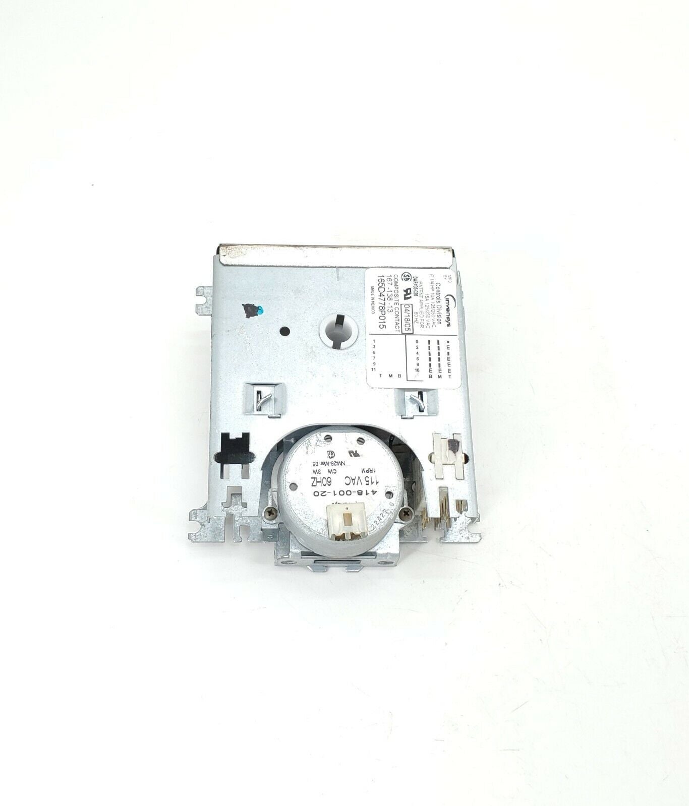 GE Dishwasher Timer 165D4778P015
