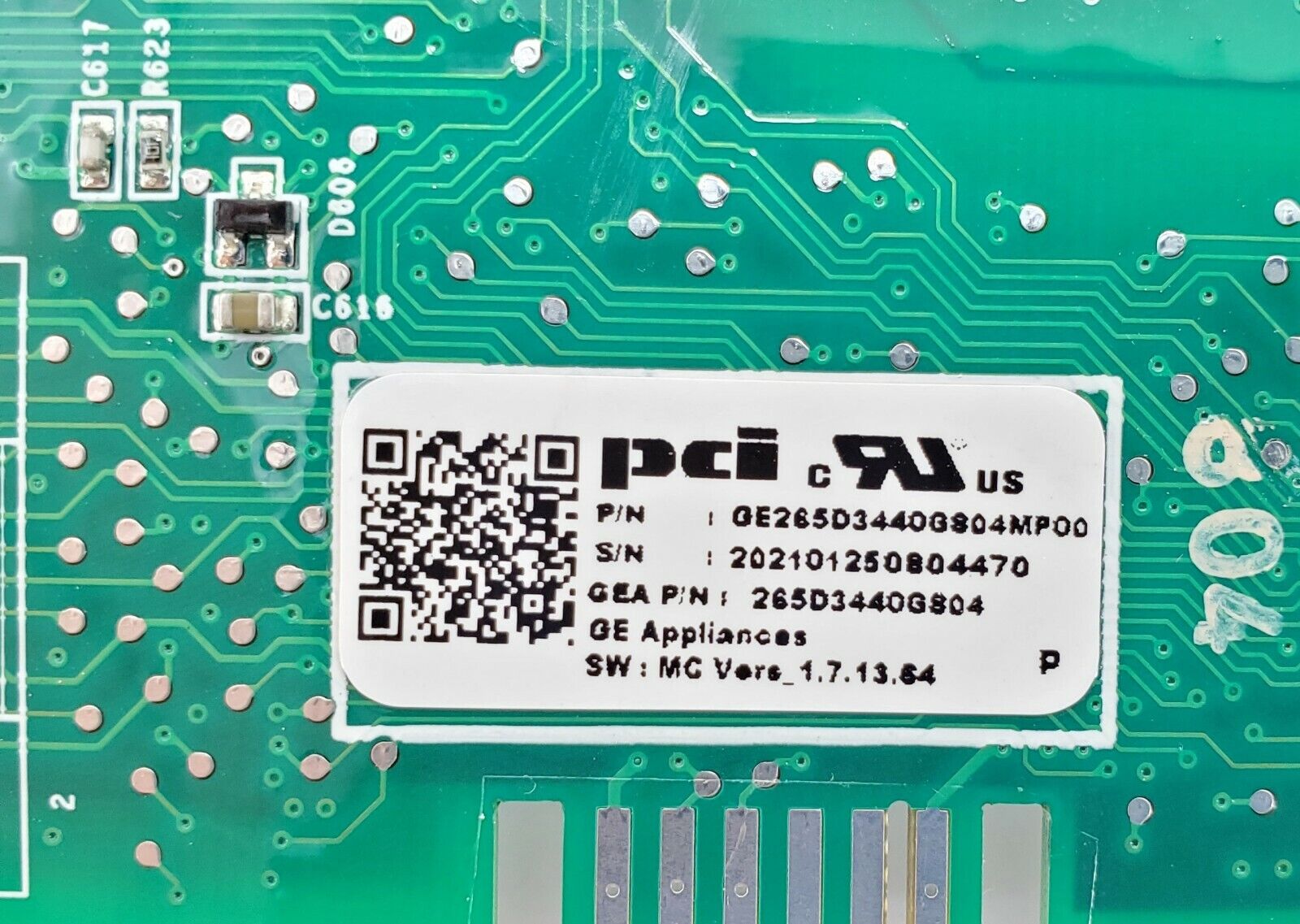 OEM GE Dishwasher Control 265D3440G804 Same Day Shipping & Lifetime Warranty