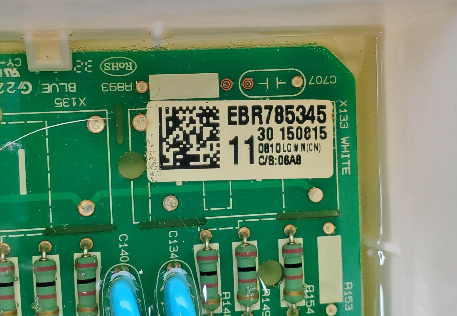 LG Washer Control  EBR78534511