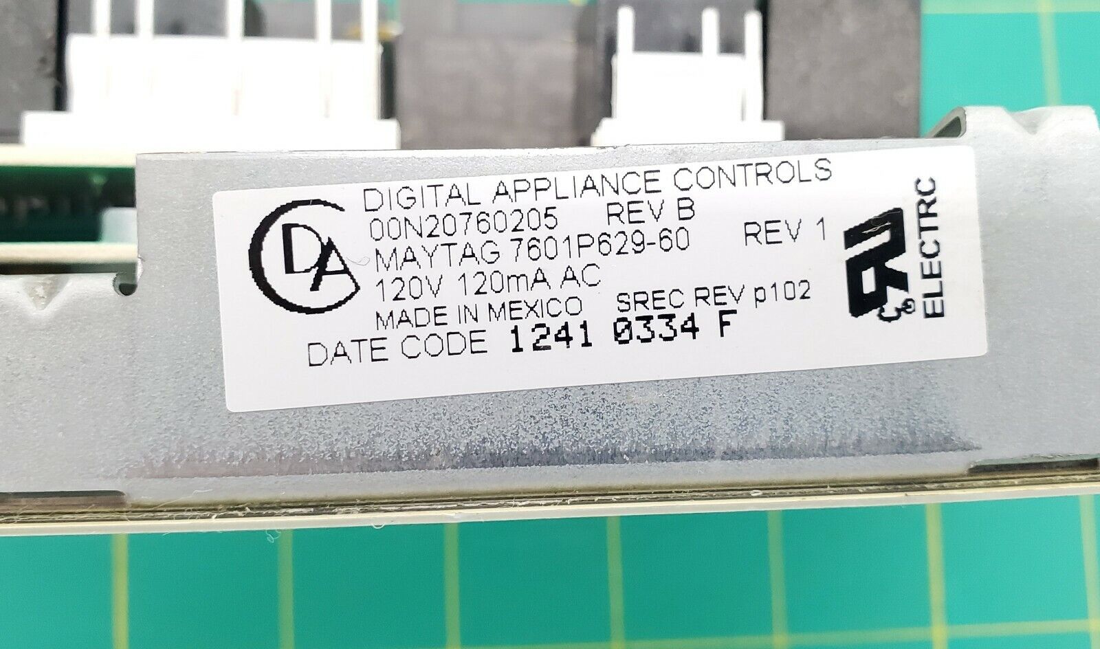 Maytag Range Control 7601P629-60