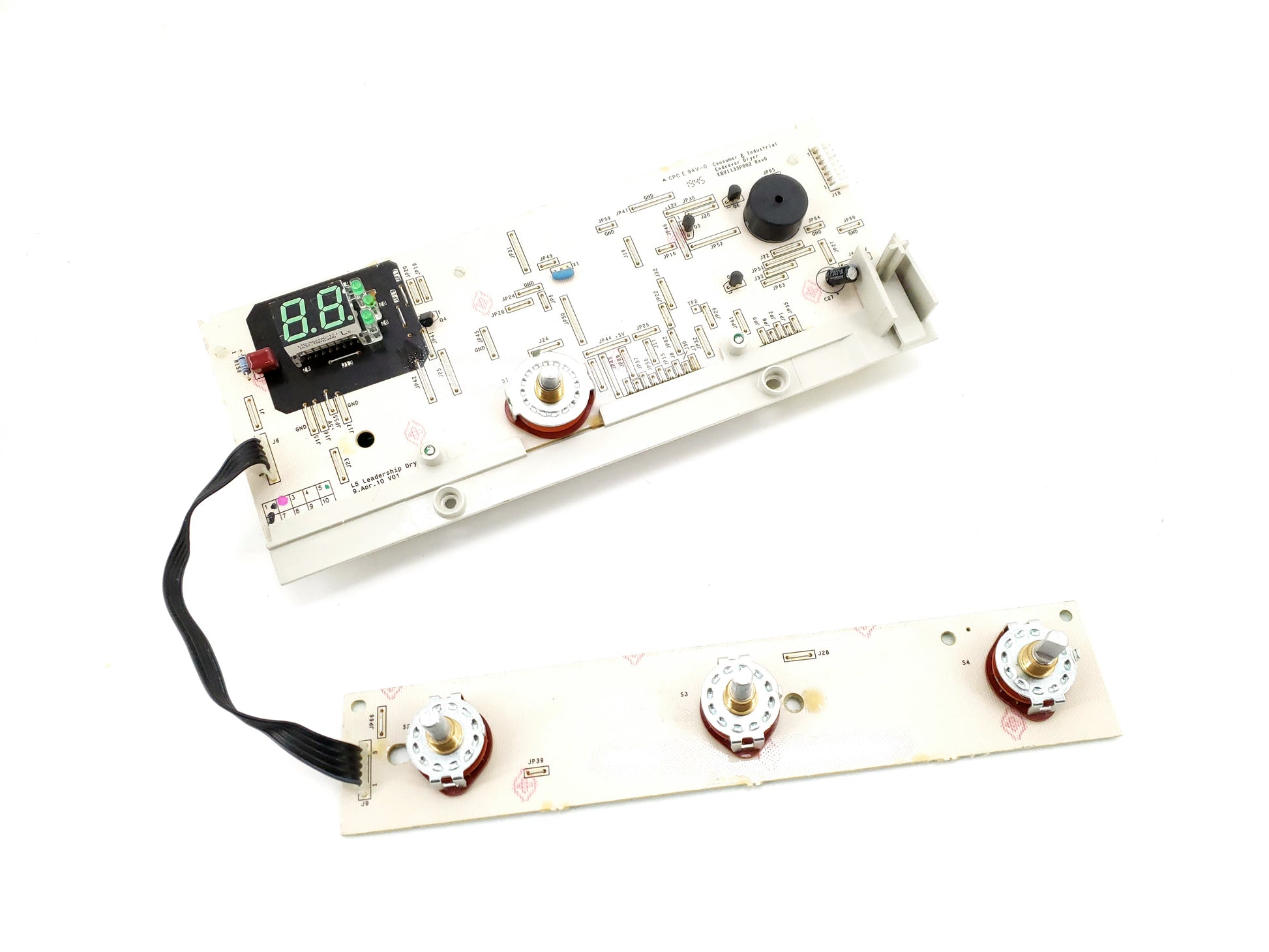 GE Dryer Control Board WE04M10004 (175D5393G003)