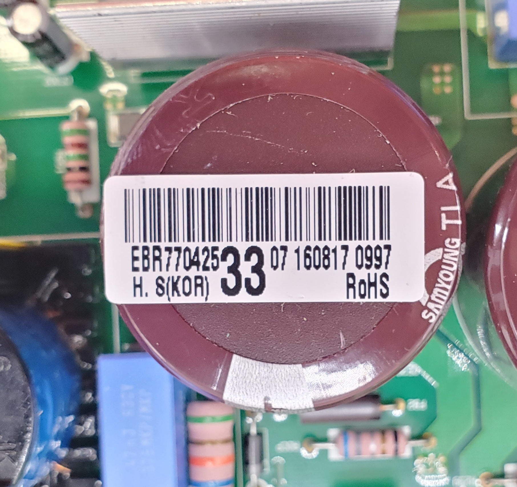 OEM  LG Fridge Control EBR77042533