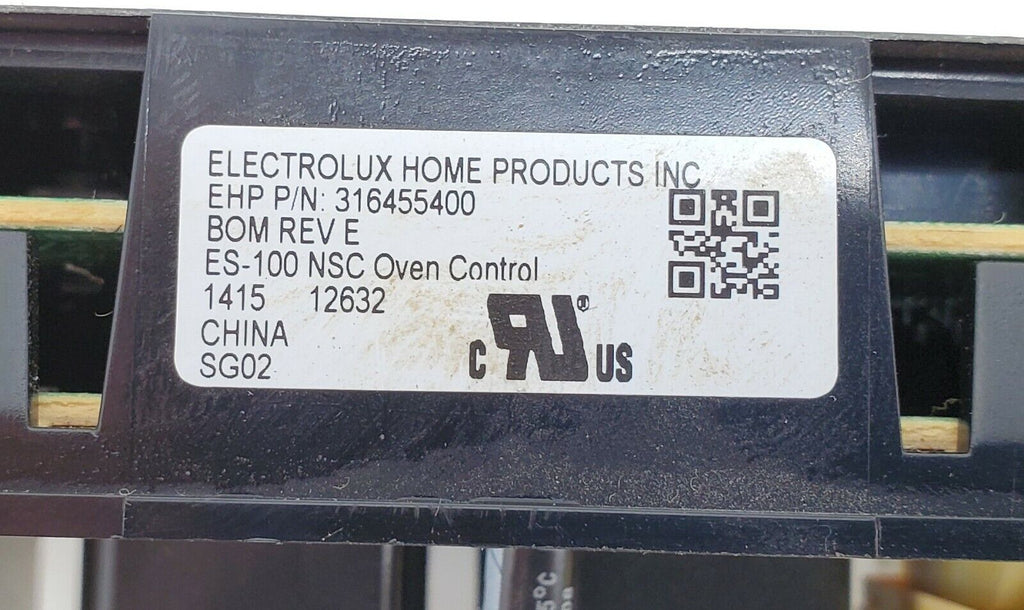 Frigidaire Range Control 316455400