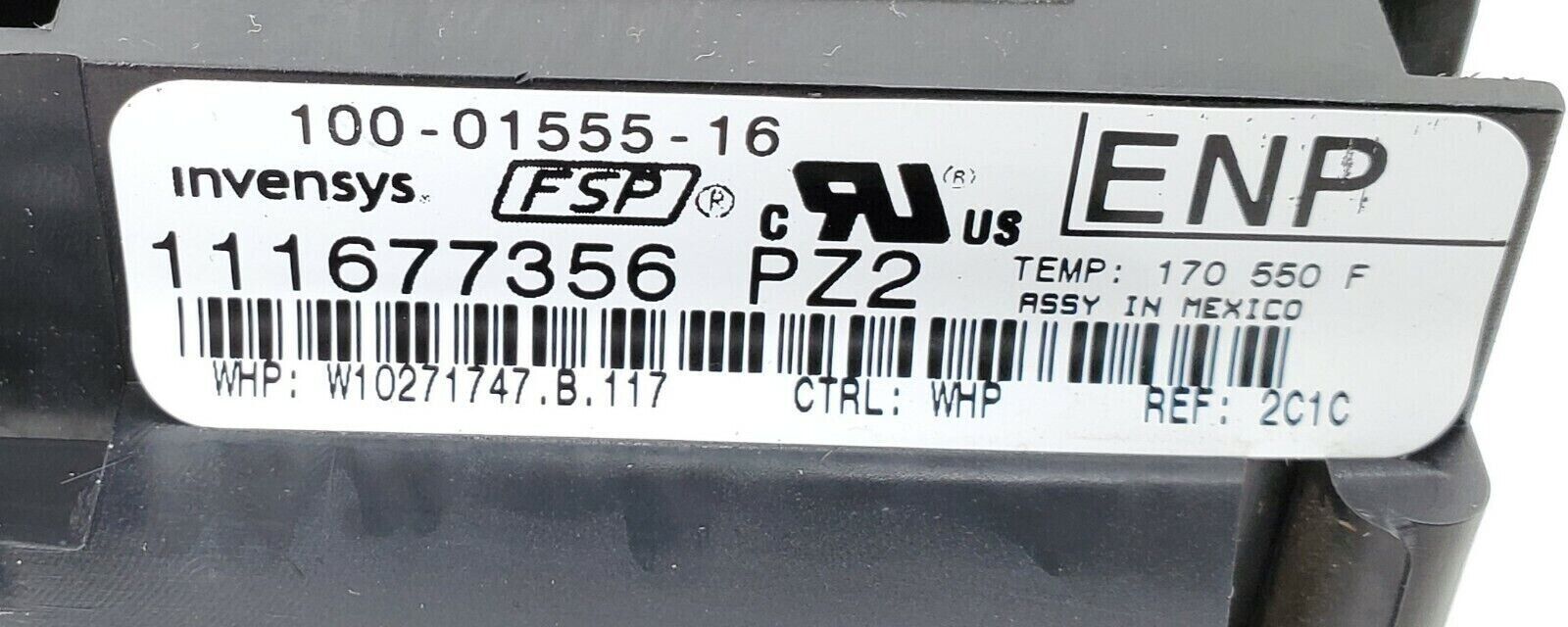 OEM  Whirlpool Range Control W10271747