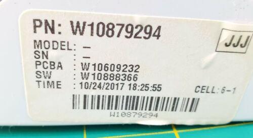 OEM Whirlpool Dryer Control W10879294 Same Day Shipping & Lifetime Warranty