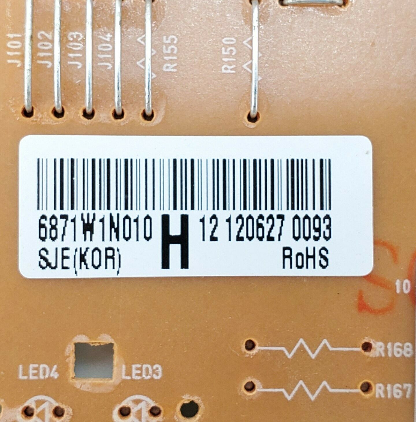 OEM  LG Range Oven Control 6871W1N010H