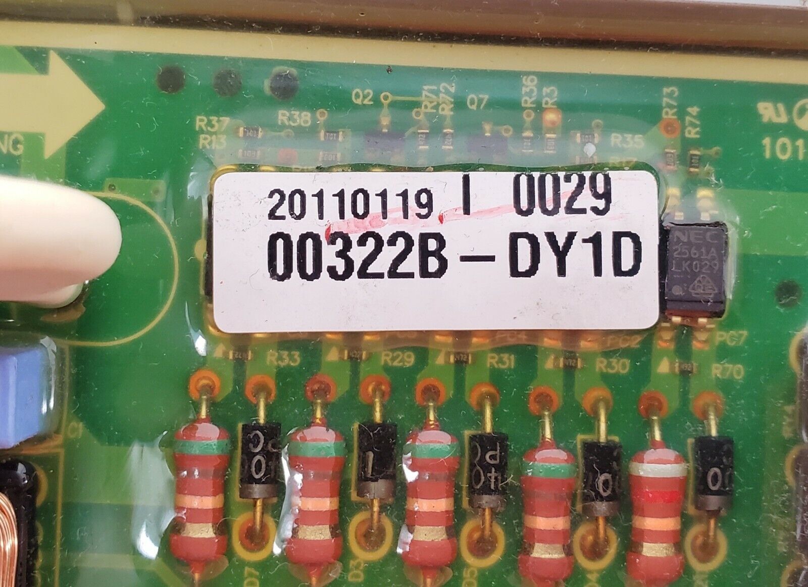 OEM Samsung Dryer Control DC92-00322B Same Day Shipping & Lifetime Warranty