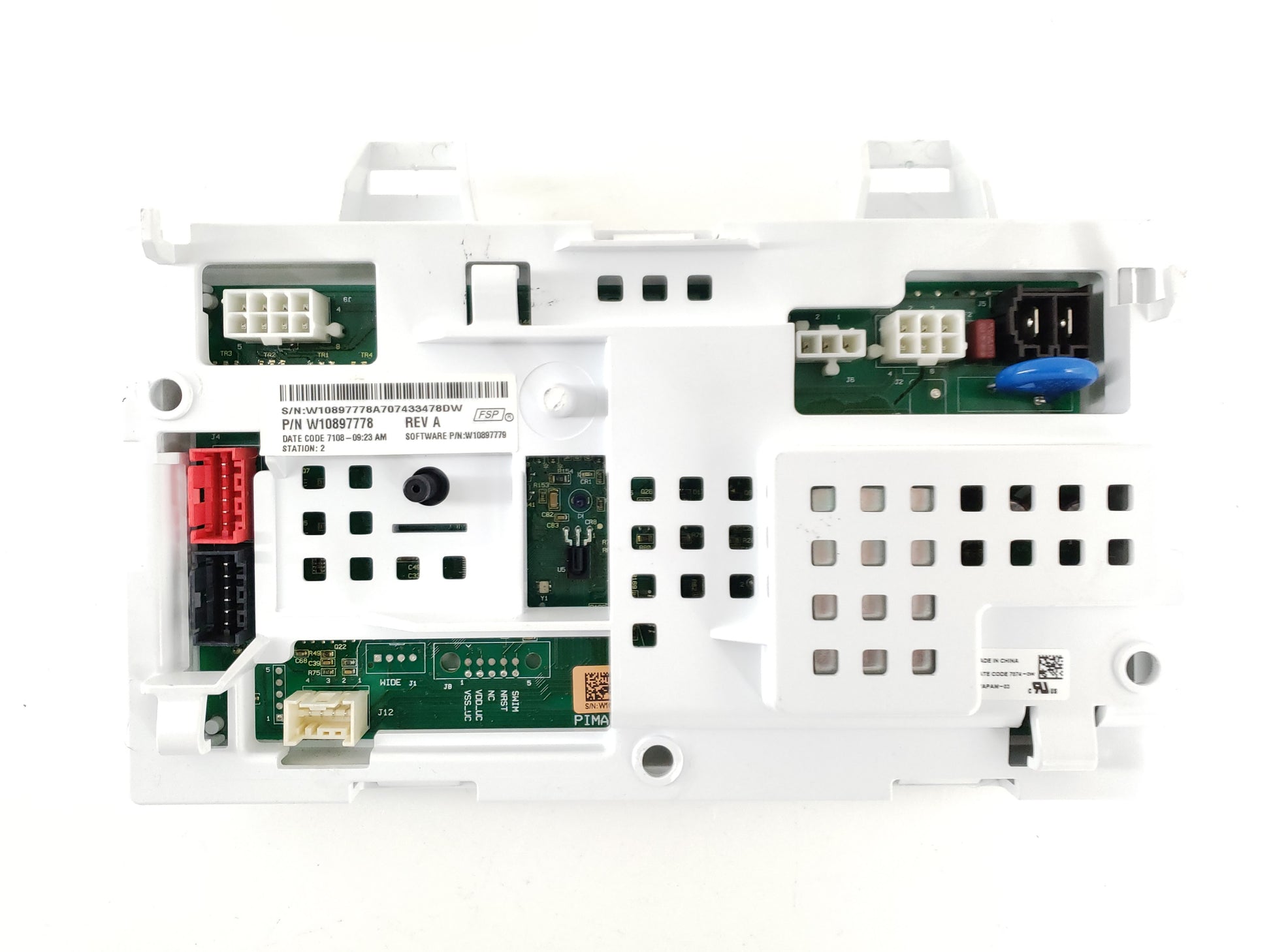 Whirlpool Washer Control Board W10897778