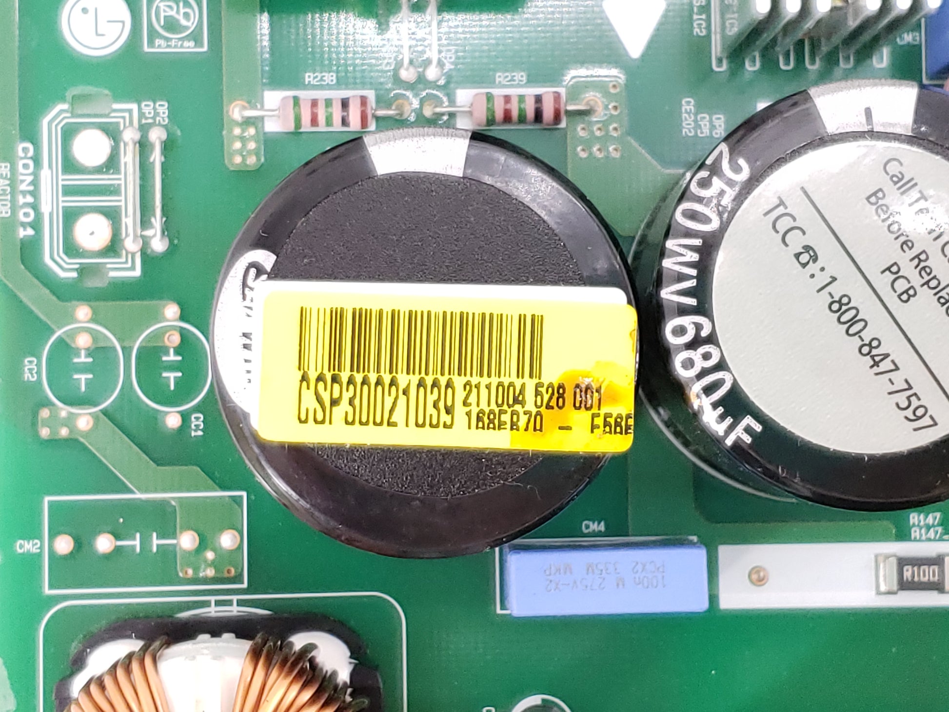 Kenmore Refrigerator Control Board CSP30021039