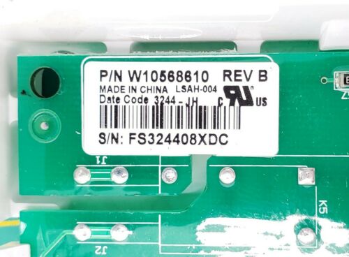 Whirlpool Dryer Control W10568610