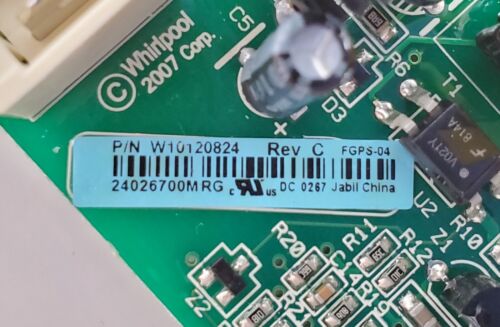 New Whirlpool Refrigerator Control W10120824