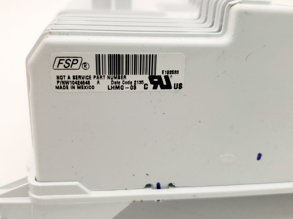 Whirlpool Washer Control W10424648