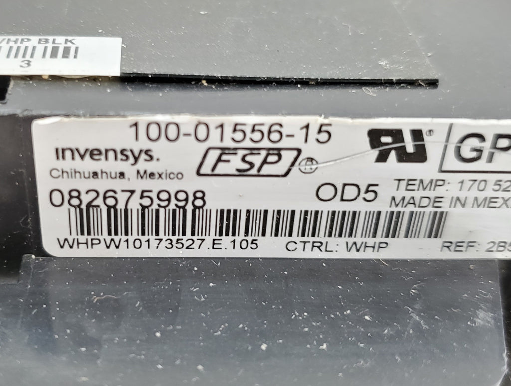 Whirlpool Range Control Board  W10173527