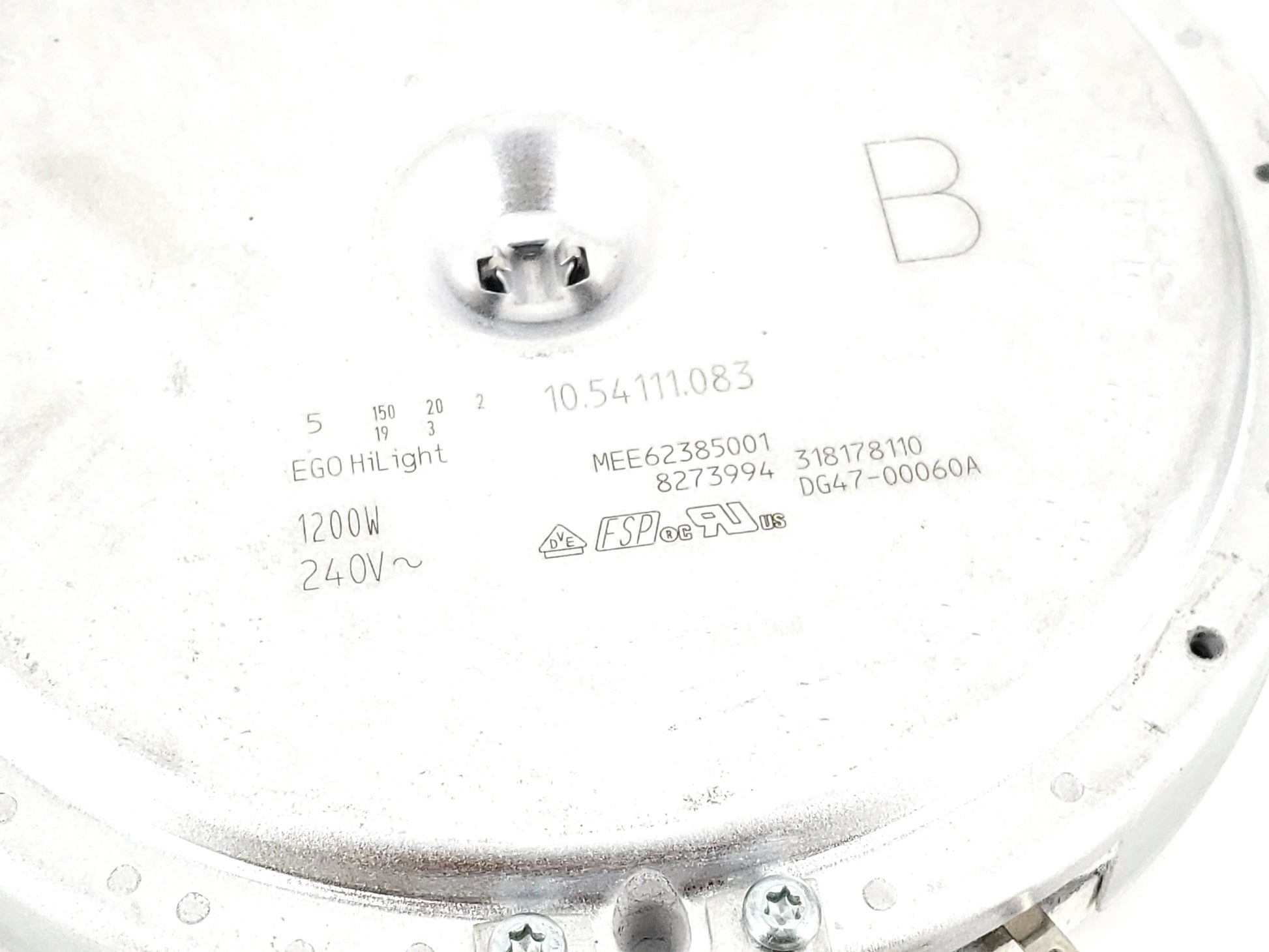 OEM  LG Range Radiant Surface Element MEE62385001