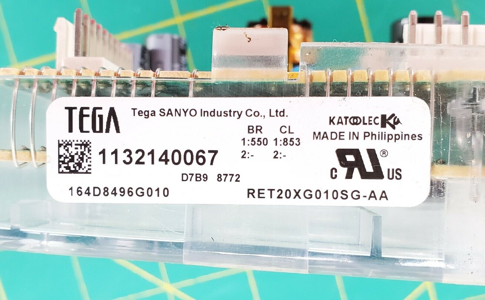 GE Range Control 164D8496G010