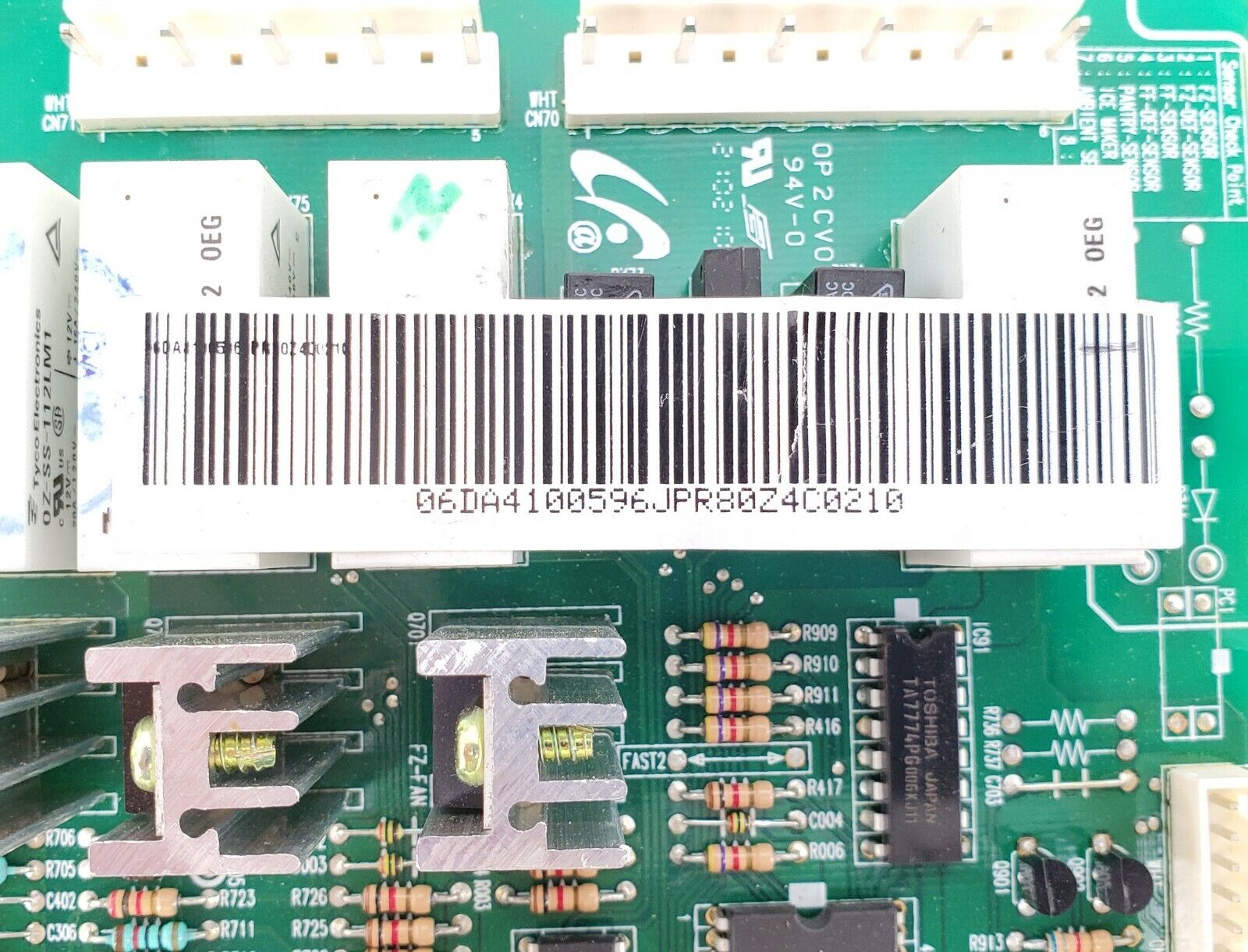 Samsung Refrigerator Control Board DA41-00596J