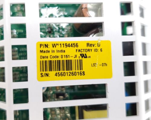 Whirlpool Dryer Control Board W11194456