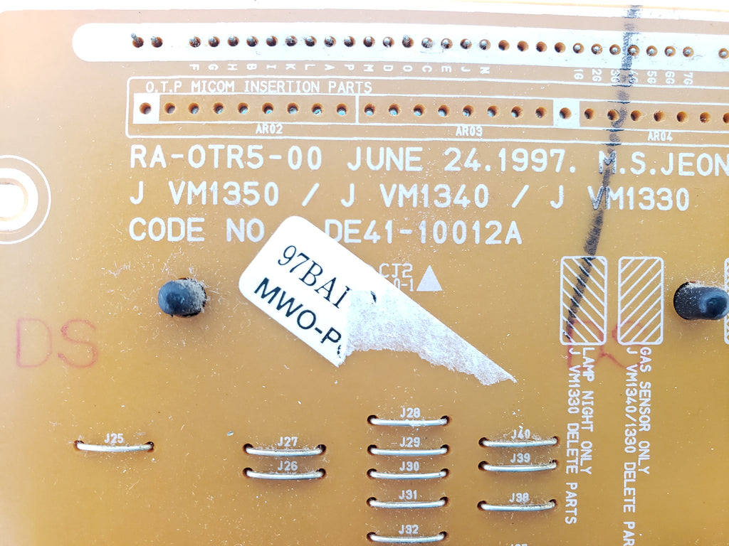 OEM  Samsung Microwave Control DE41-10012A