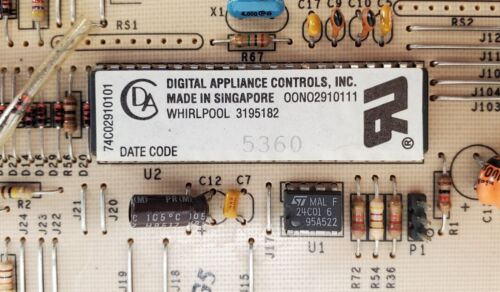 OEM  Whirlpool Range Control 3195182