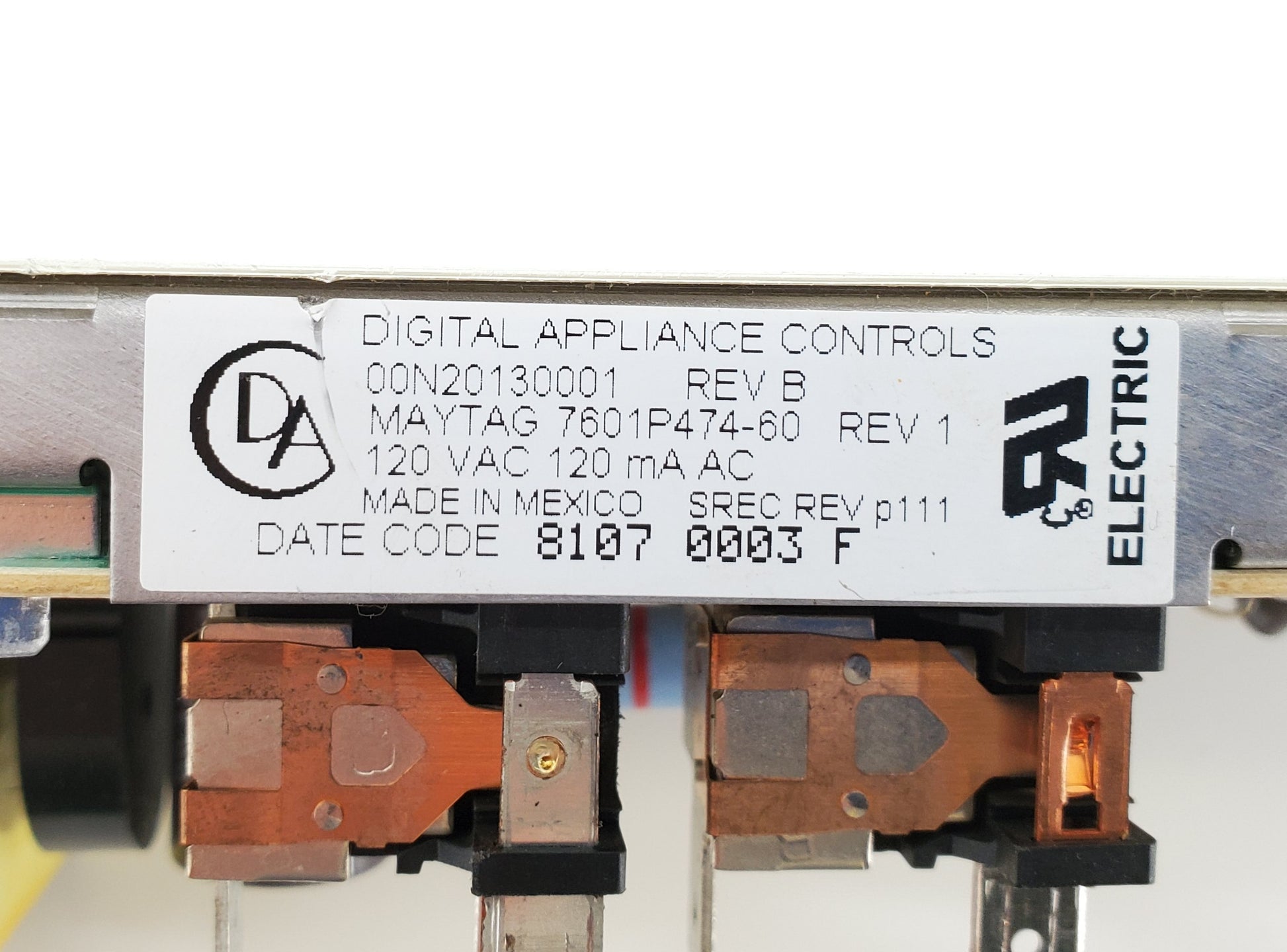 Maytag Range Control Board 7601P474-60