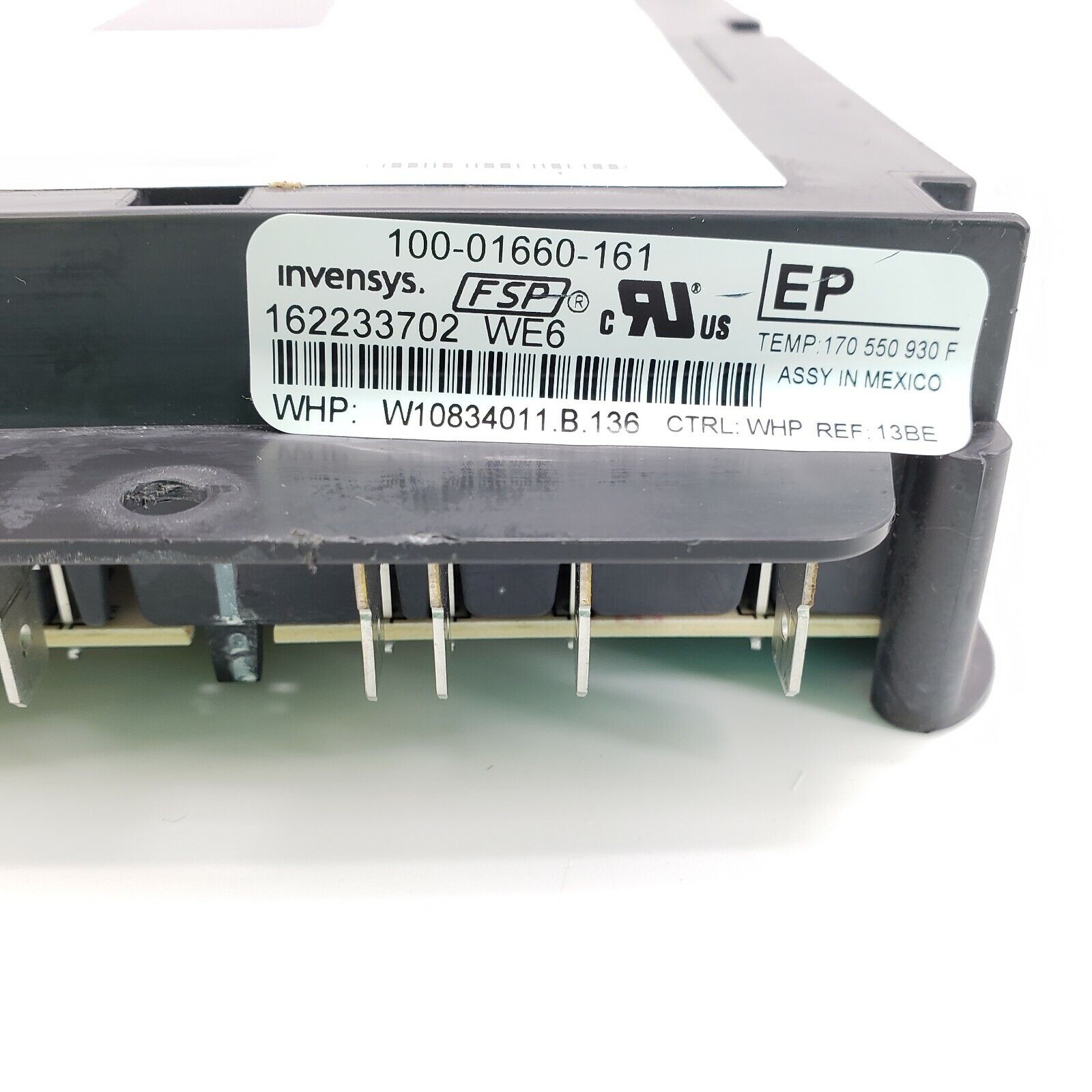 OEM Whirlpool Range Control Board W10834011 Same Day Ship & Lifetime Warranty