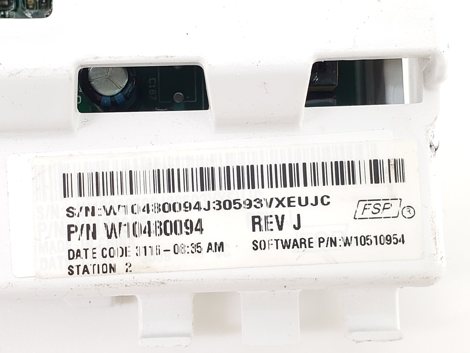 OEM  Whirlpool Washer Control W10393490