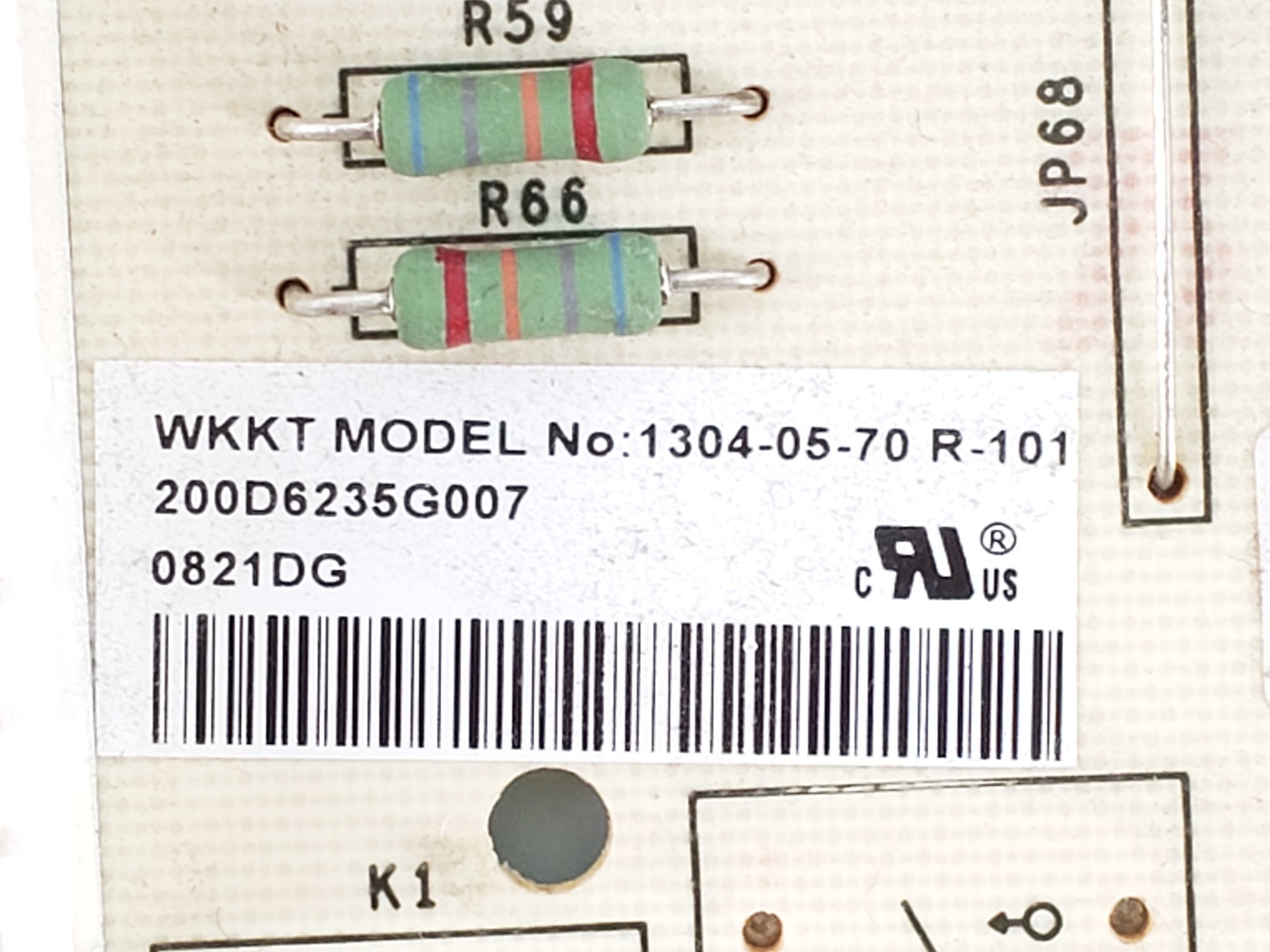 OEM  GE Refrigerator Control Board 200D6235G007