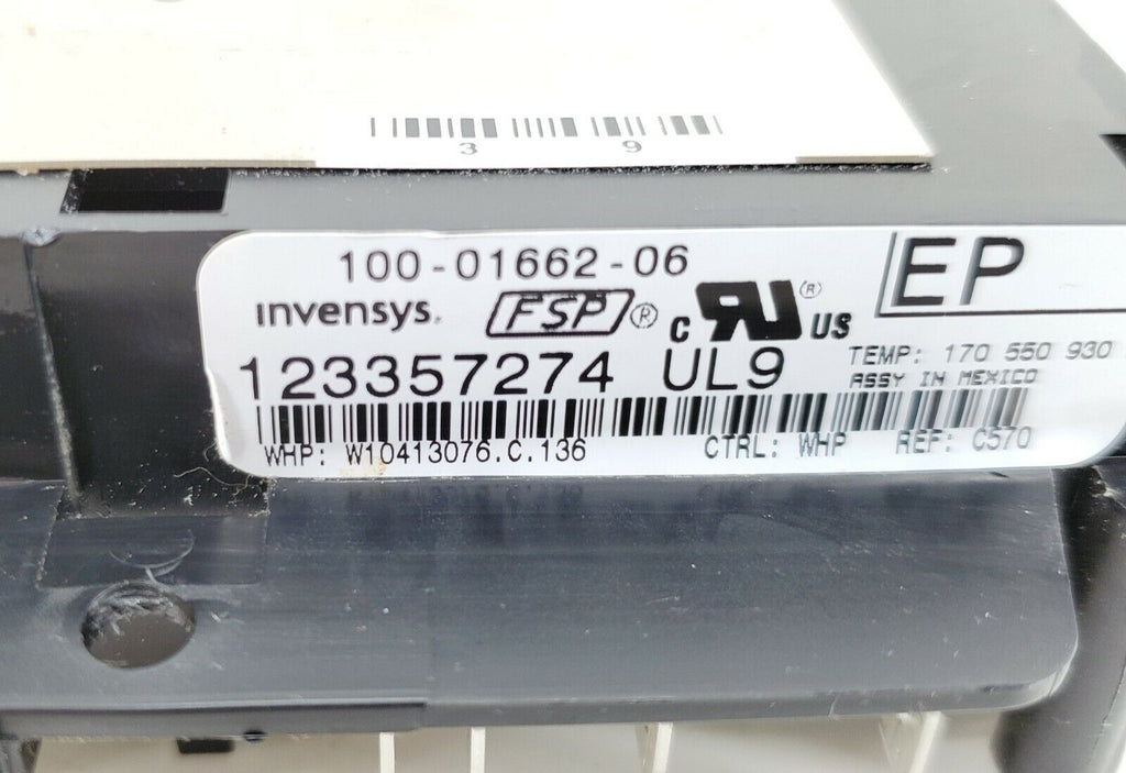 OEM  Whirlpool Range Control W10413076
