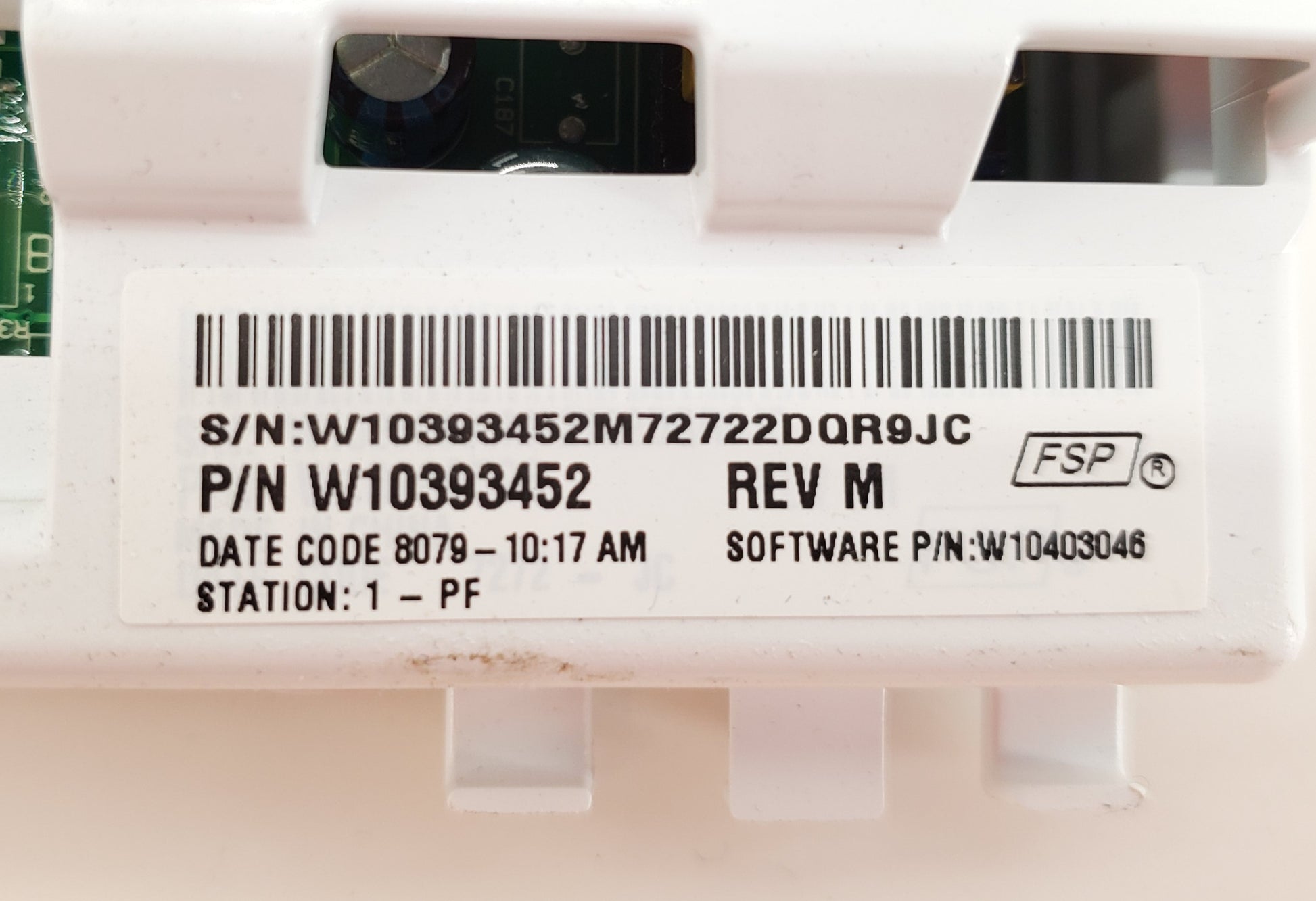 OEM  Maytag Washer Control W10393452