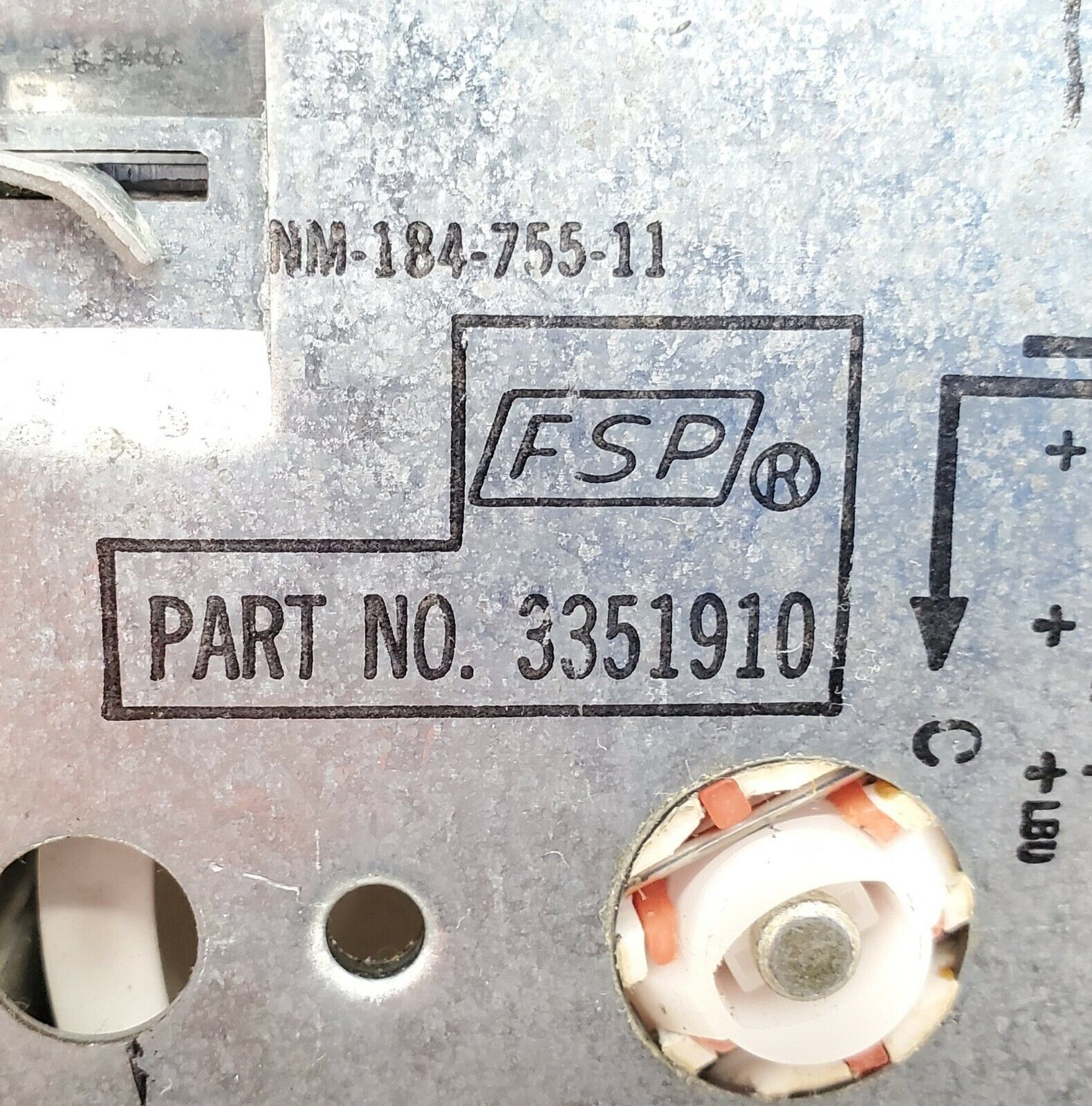 Whirlpool Washer Timer 3351910