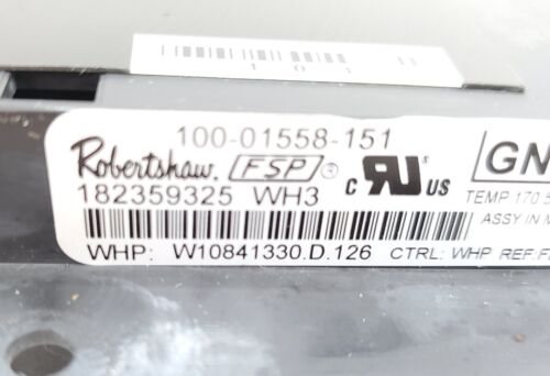 OEM  Whirlpool Range Control W10841330