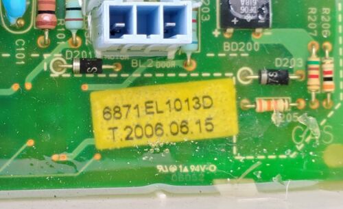 LG Dryer Control 6871EL1013D