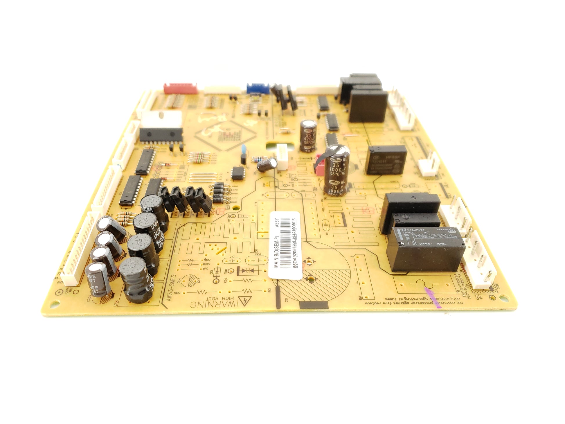 Samsung Refrigerator Control Board DA92-00593L