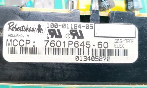 OEM  Maytag Range Control  Board 7601P645-60