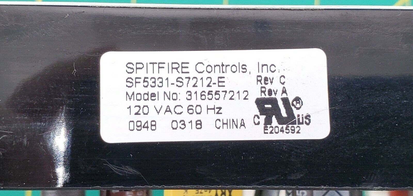 Kenmore Range Control Board 316557212