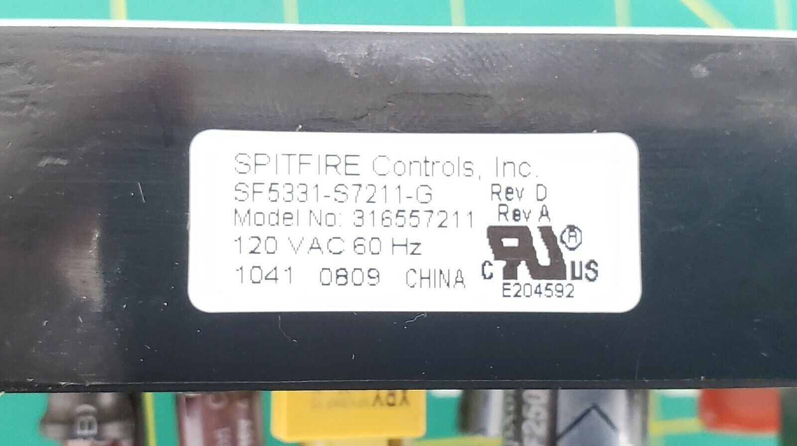 Kenmore Range Control Board 316557211