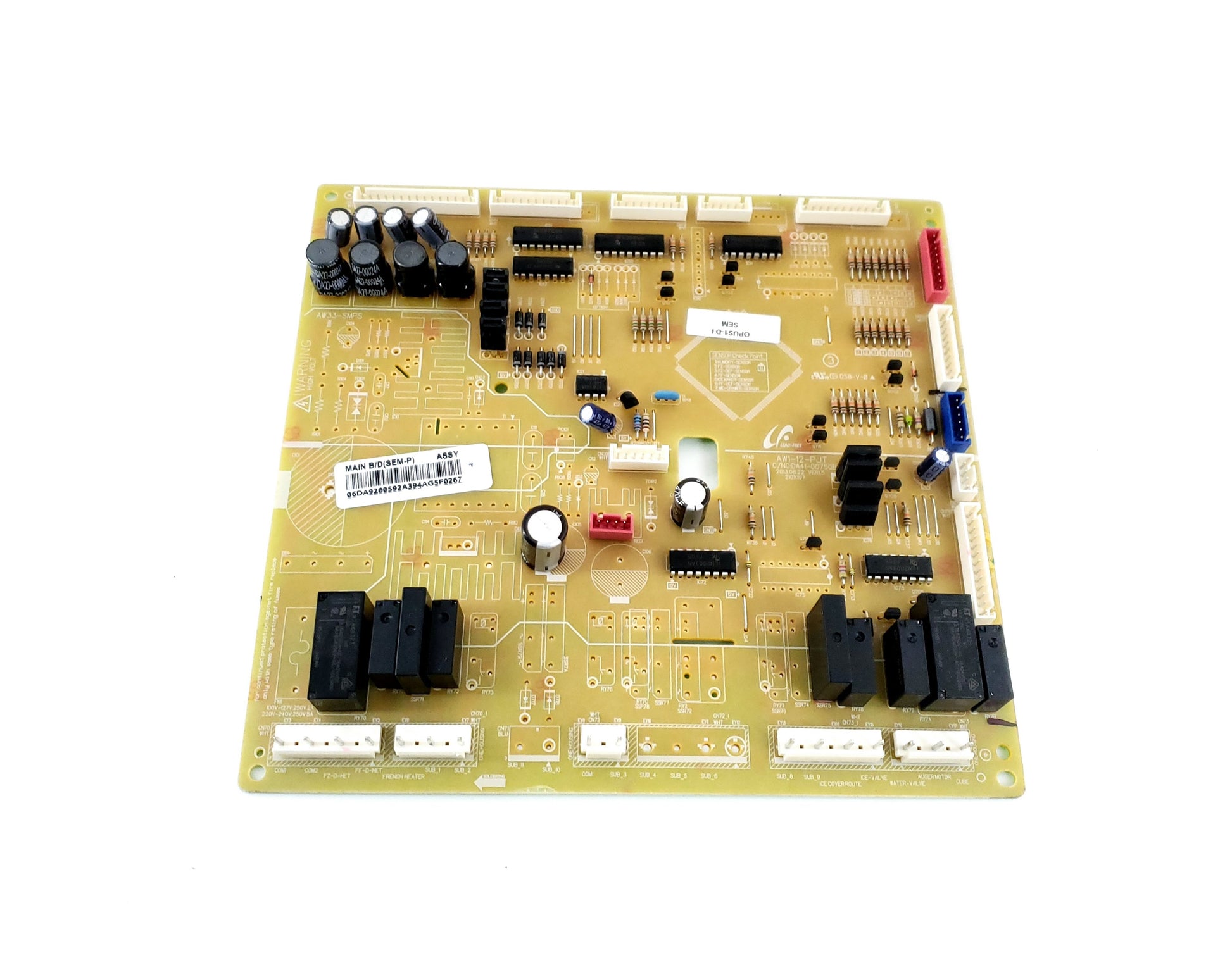 Samsung Refrigerator Control Board DA92-00592A