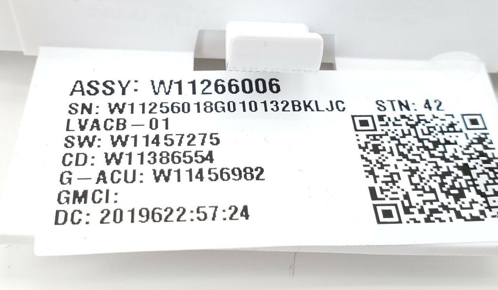 Maytag Washer Control  W11266006