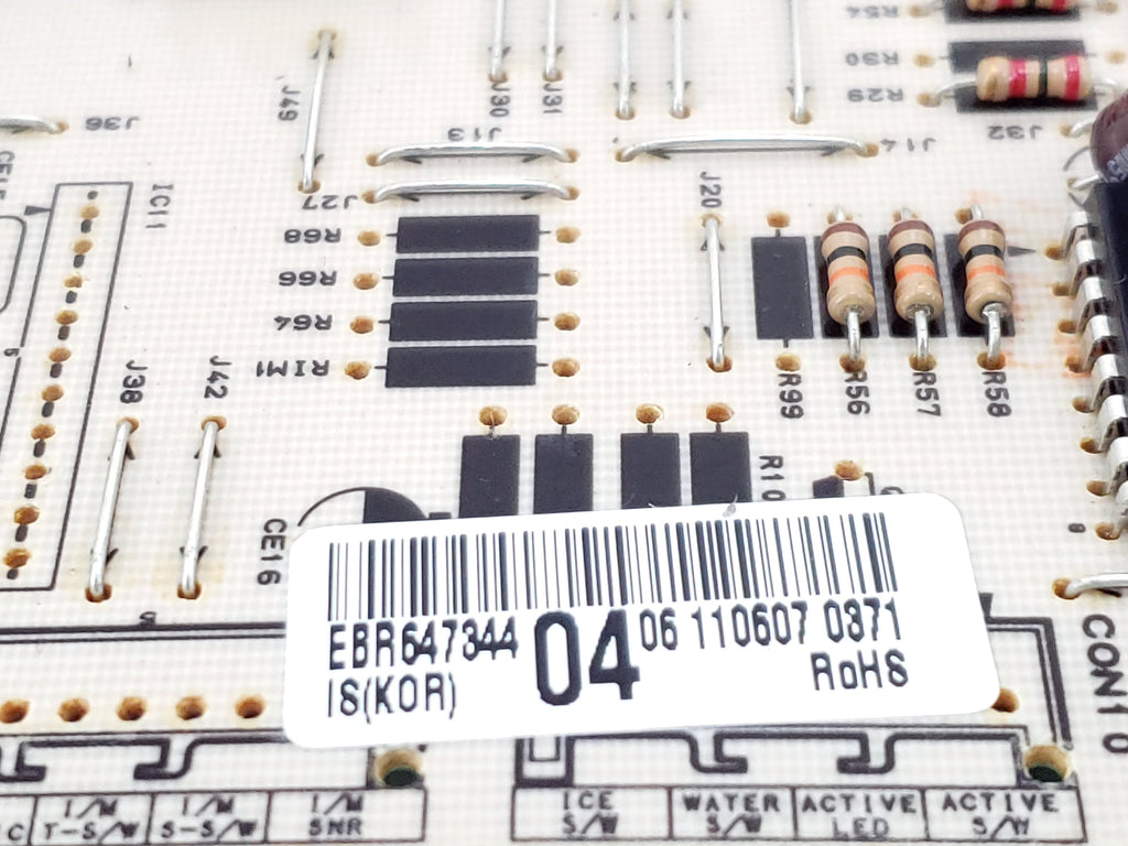 LG Refrigerator Control Board EBR64734404