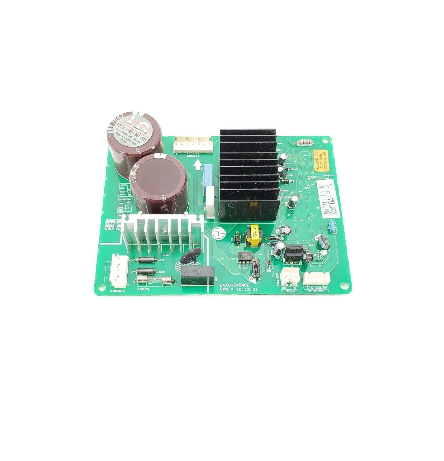 LG Refrigerator Control Board EBR65640204
