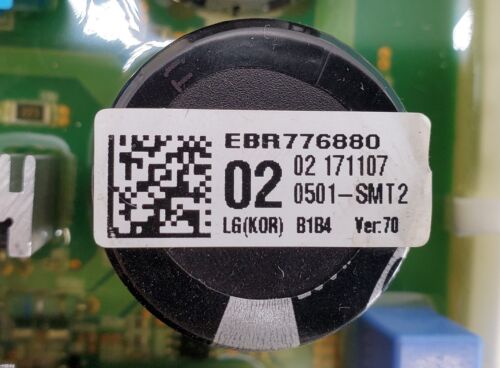 New LG Washer Control Board EBR77688002
