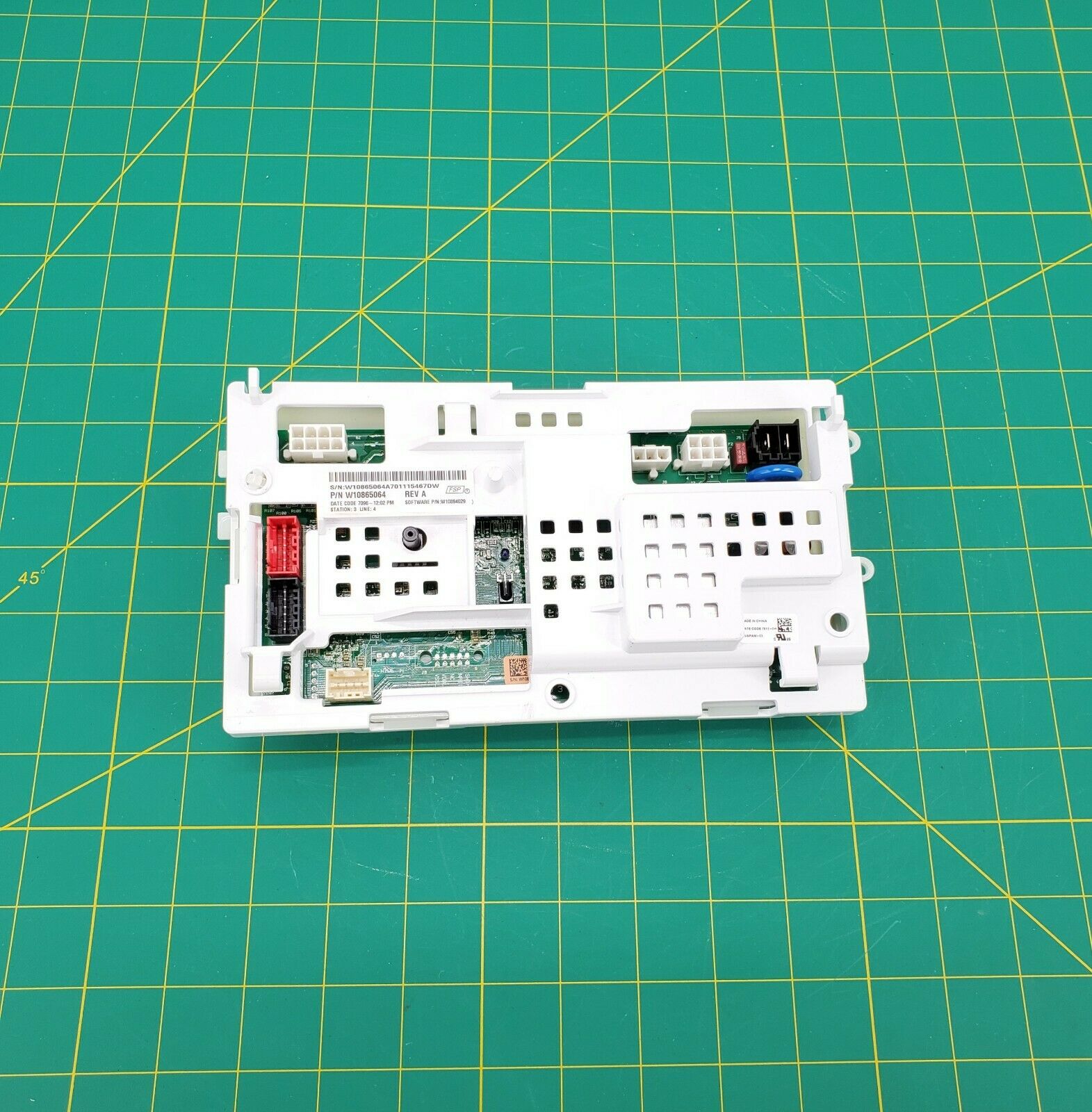 Whirlpool Washer Control W10865064