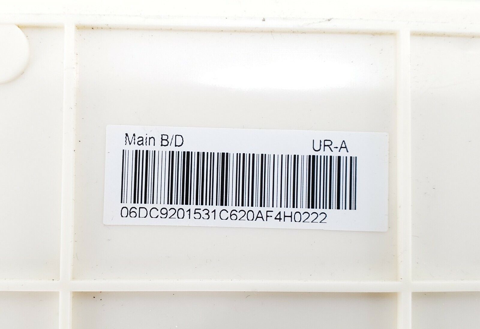 Samsung Washer Control DC92-01531C